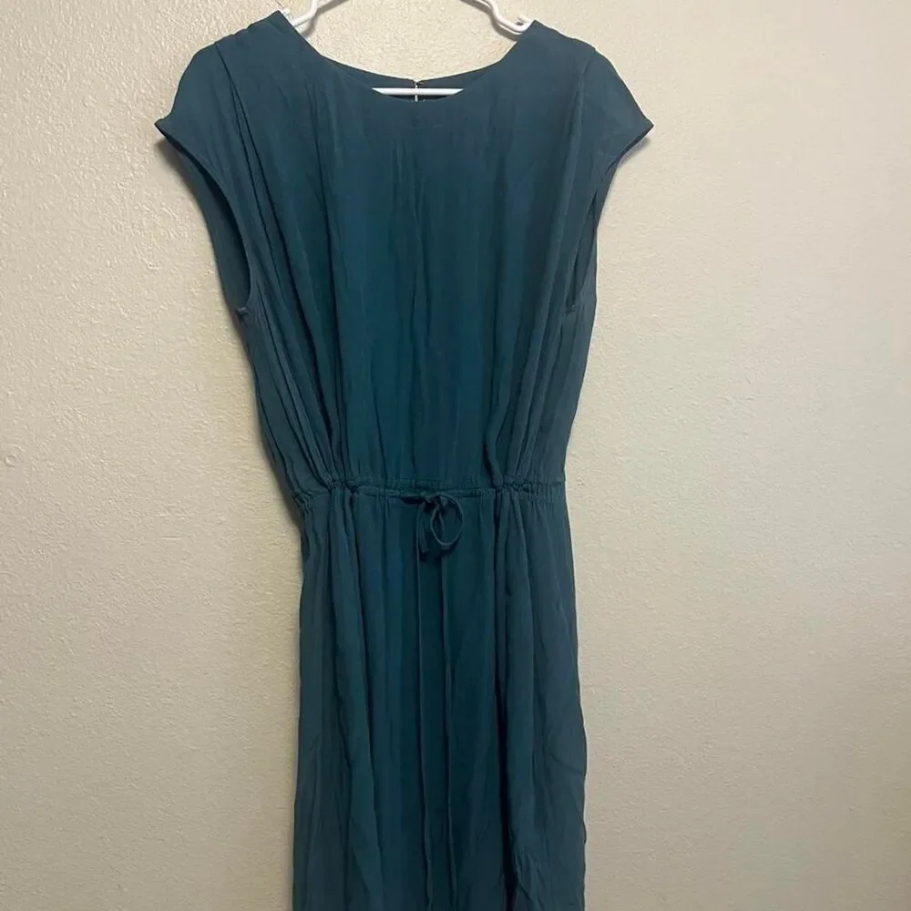 Loft Women's Blue and Navy Casual-dresses - Picture 4 of 4
